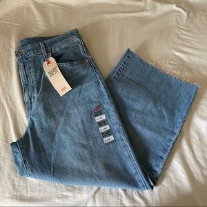 Levi’s Mile High Cropped Wide Leg